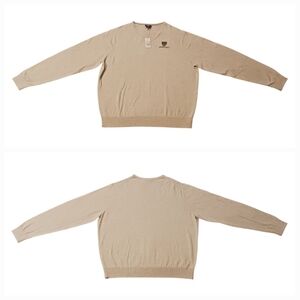 Harvard University Cutter & Buck Lakemont Tri-Blend V-Neck Sweater (3XL)